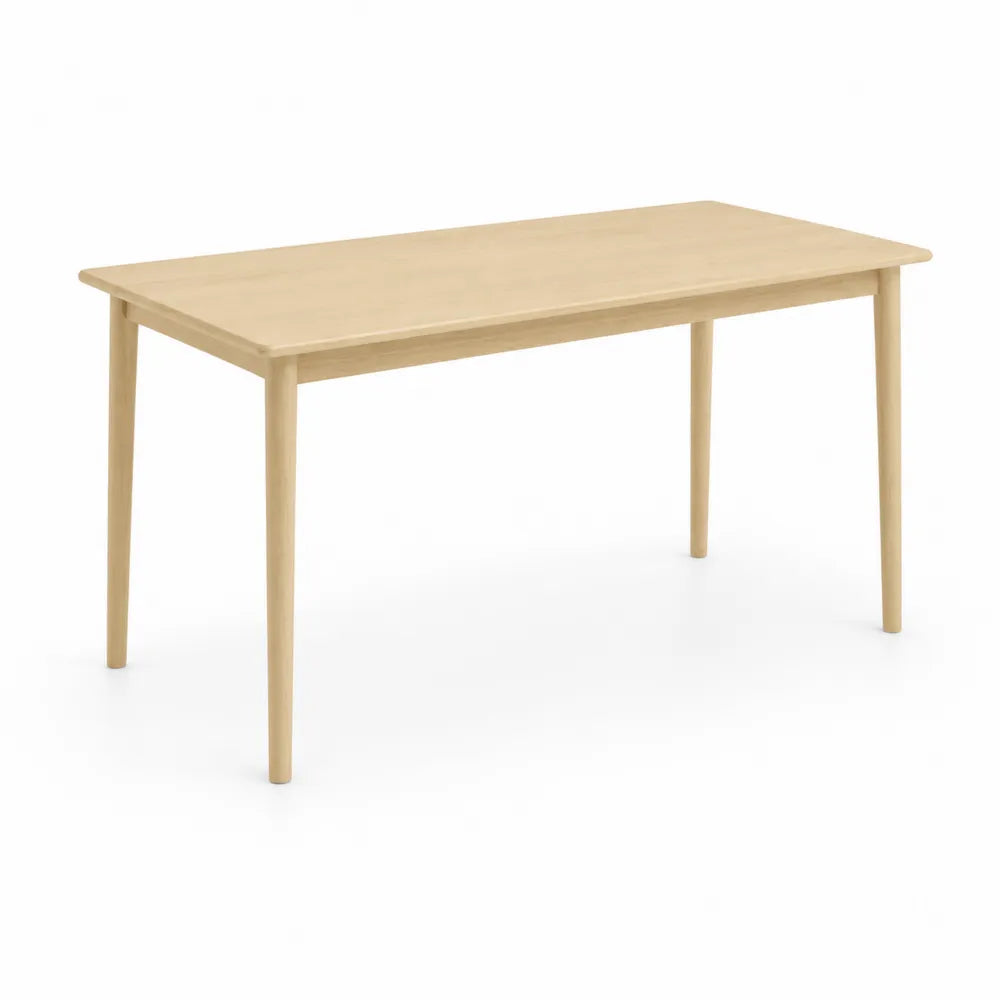 Esstisch aus Eichenholz mit Naturfarbe 150x80x75cm