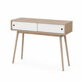 Konsolentisch MDF mit Eichenfurnier 90cm x 30cm x 75cm