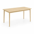 Esstisch aus Eichenholz mit Naturfarbe 150x80x75cm