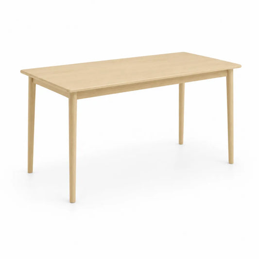 Esstisch aus Eichenholz mit Naturfarbe 150x80x75cm